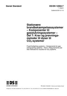 DANSK DS/EN 12094-7