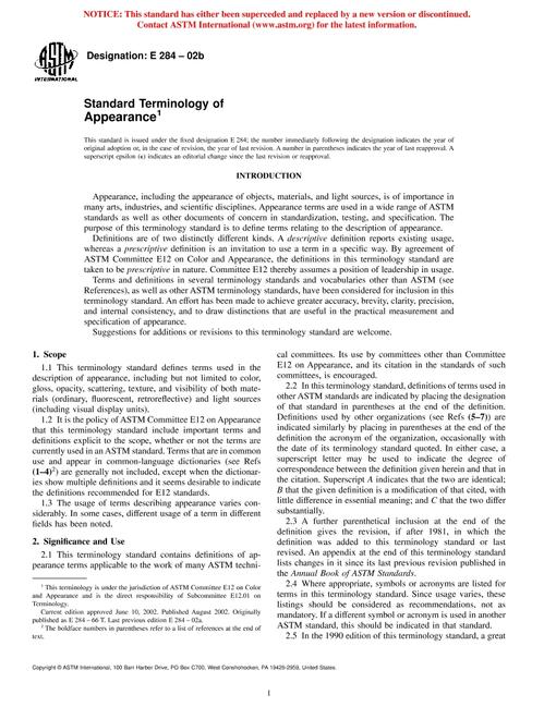 ASTM E284-02b