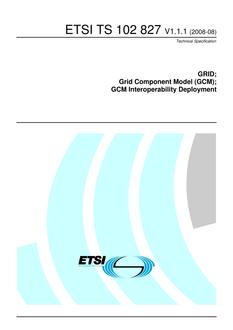 ETSI TS 102 827