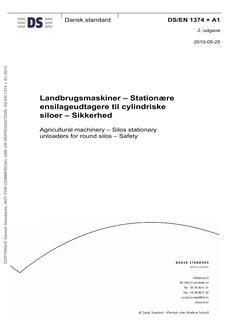 DANSK DS/EN 1374 + A1