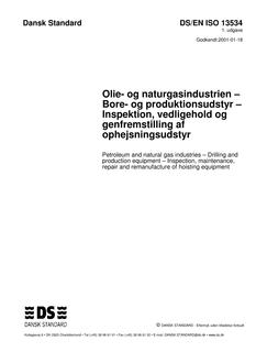DANSK DS/EN ISO 13534