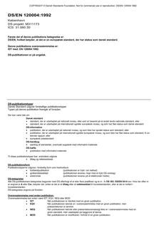 DANSK DS/EN 120004
