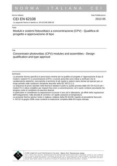 CEI EN 62108