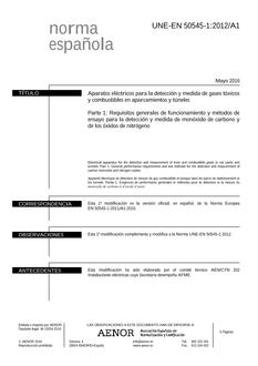 AENOR UNE-EN 50545-1