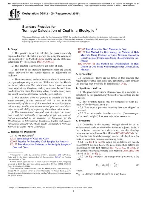 ASTM D6542-05(2018)