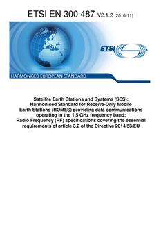 ETSI EN 300 487