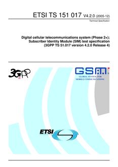 ETSI TS 151 017
