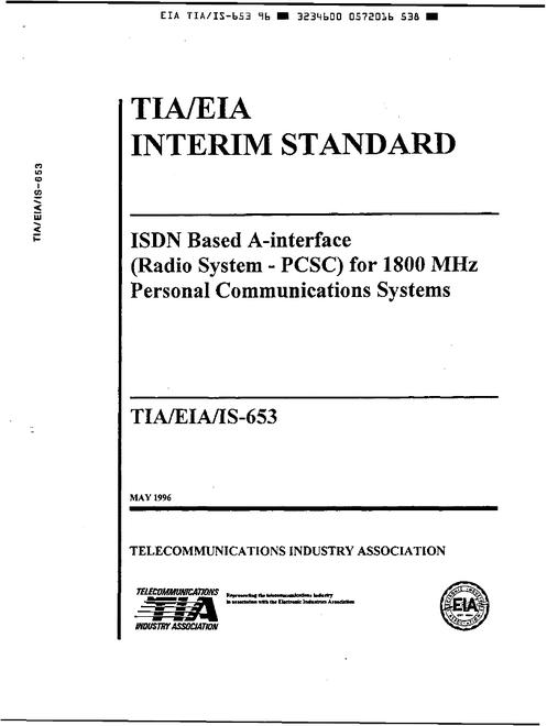 TIA TIA/EIA/IS-653