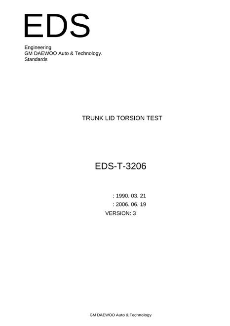 GMKOREA EDS-T-3206