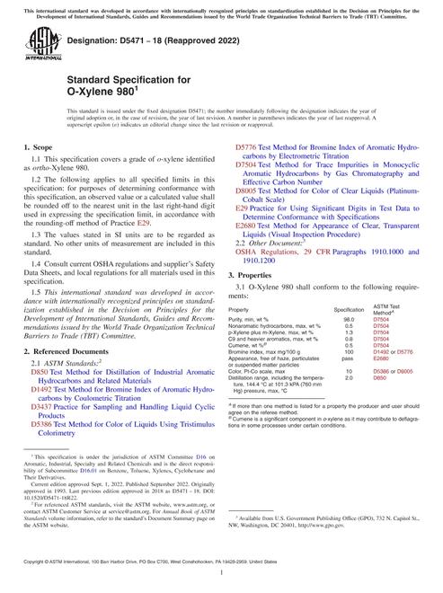 ASTM D5471-18(2022)