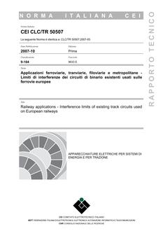 CEI CLC/TR 50507