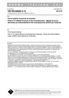 CEI EN 60695-2-12