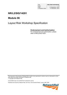 NR NR/L2/SIG/14201/MOD06 ISSUE 1