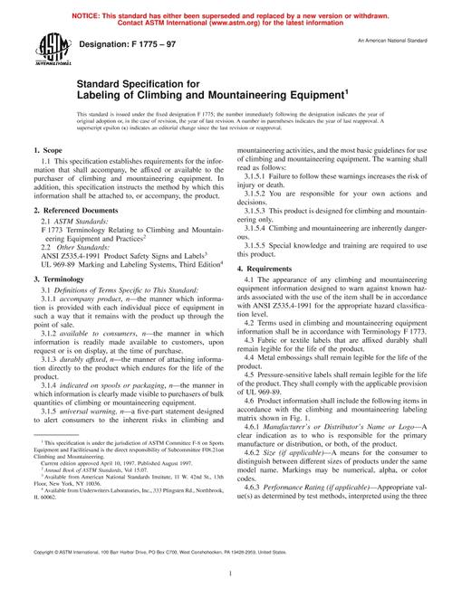 ASTM F1775-97