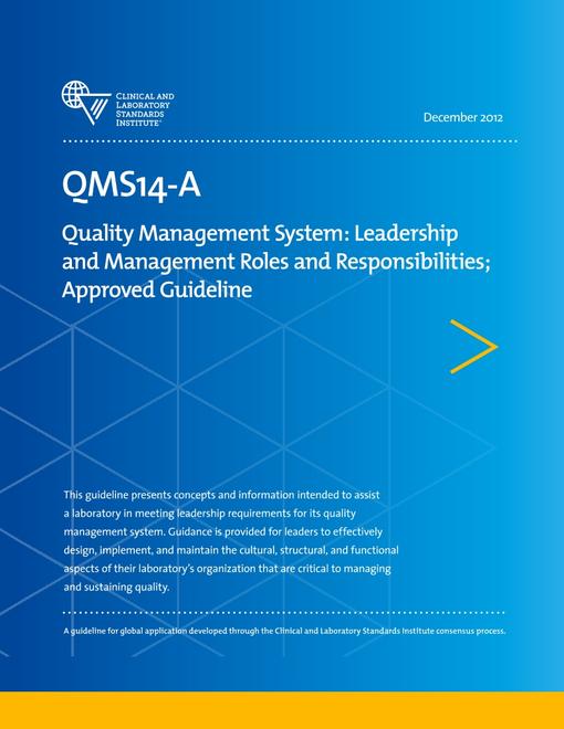 CLSI QMS14-A (R2018)