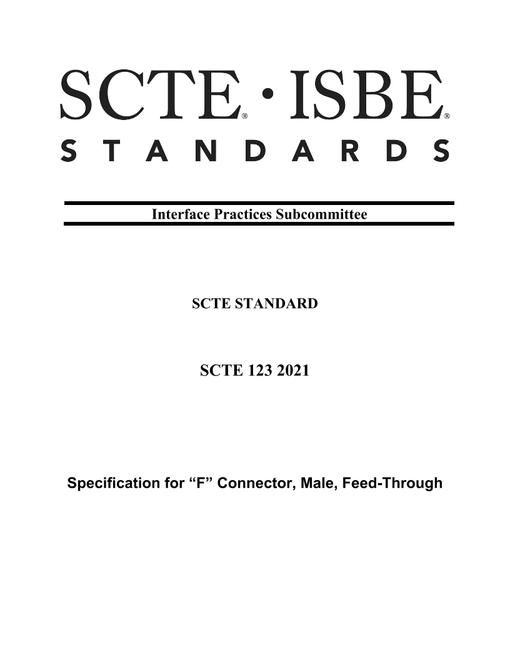 SCTE 123 2021
