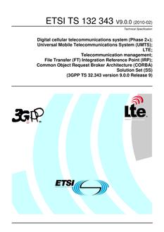 ETSI TS 132 343