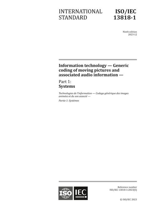 ISO/IEC 13818-1:2023