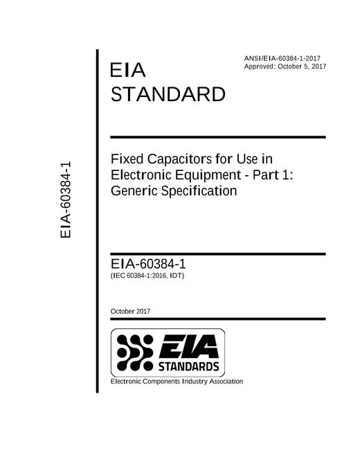 ECIA EIA-60384-1