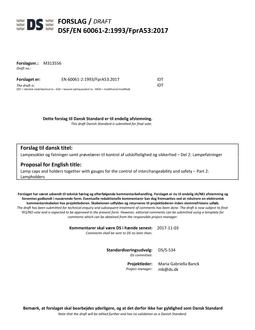 DANSK DSF/EN 60061-2/FPRA53