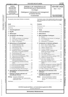 VDI VDI/VDE 2426 BLATT 1