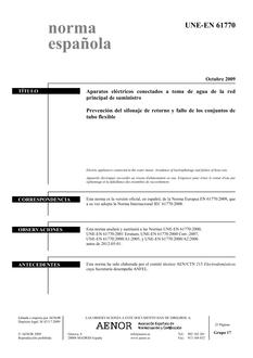 AENOR UNE-EN 61770