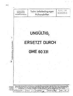GME OPEL 235