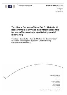 DANSK DS/EN ISO 16373-3