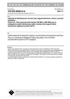 CEI EN 50083-2-4