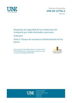AENOR UNE-EN 13796-2