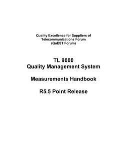 TIA TL9000 MEASUREMENTS HDBK