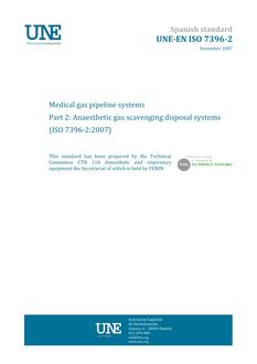 AENOR UNE-EN ISO 7396-2