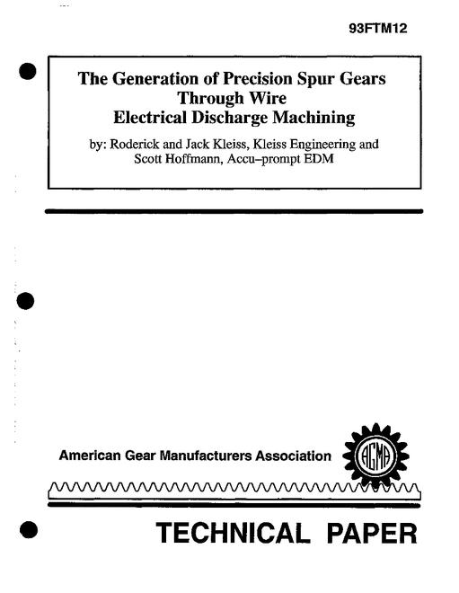 AGMA 93FTM12