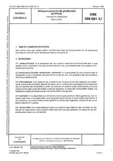 AENOR UNE 109001