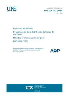 AENOR UNE-EN ISO 3924