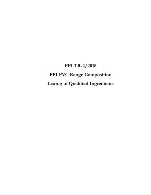 PPI TR-2 2018