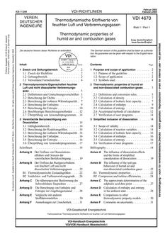 VDI VDI 4670 BLATT 1