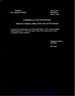 CID A-A-1274A Notice 1 - Cancellation