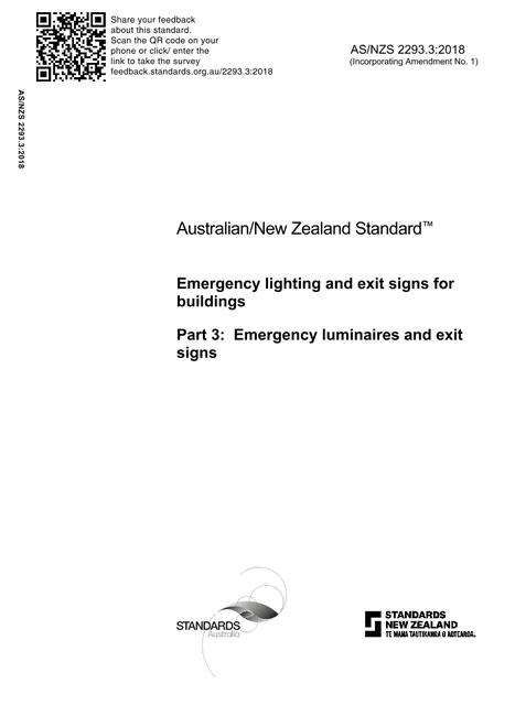 AS/NZS 2293.3:2018