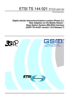ETSI TS 144 021