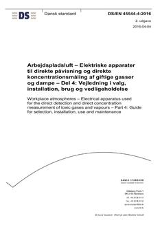 DANSK DS/EN 45544-4