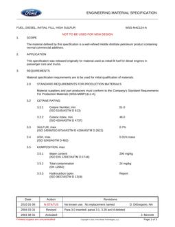 FORD WSS-M4C124-A
