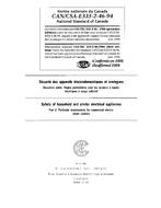 CAN/CSA E335-2-46-94