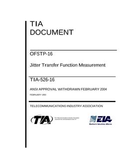 TIA TIA-526-16