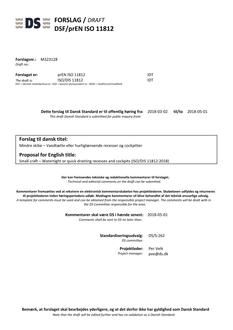 DANSK DSF/PREN ISO 11812