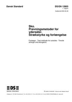 DANSK DS/EN 12803