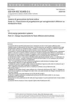 CEI EN IEC 61400-3-1