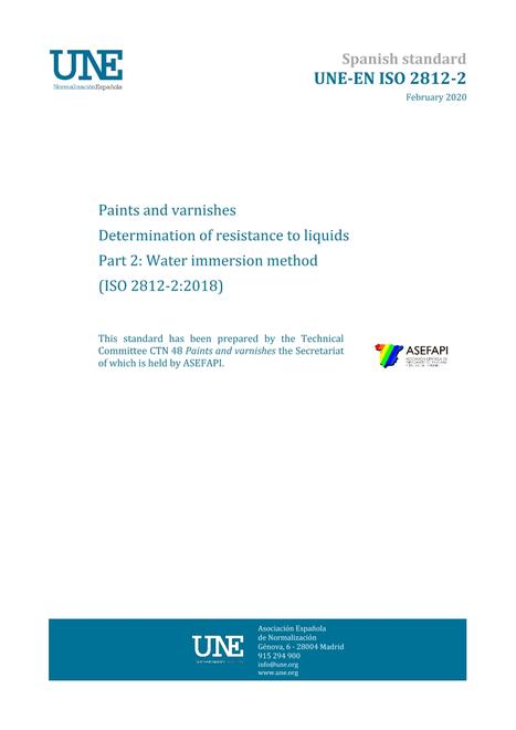 AENOR UNE-EN ISO 2812-2