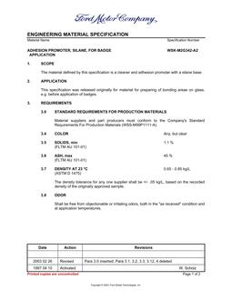 FORD WSK-M2G342-A2