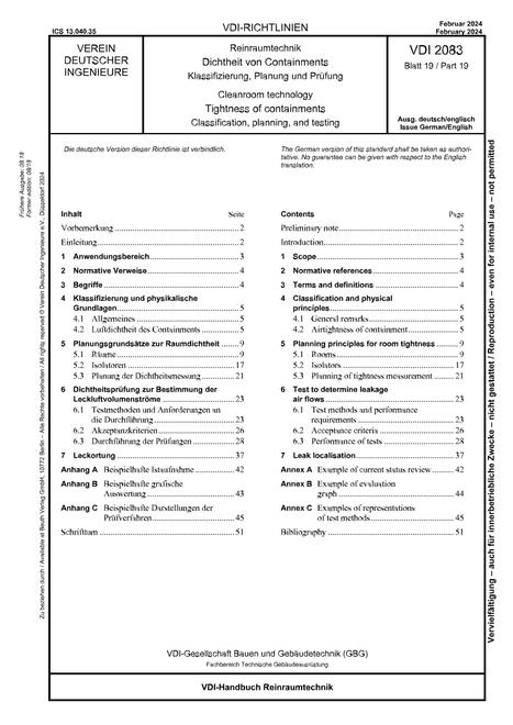 VDI VDI 2083 BLATT 19